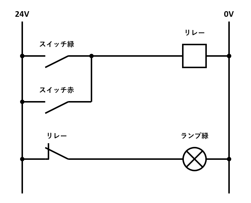 NOR回路の回路図